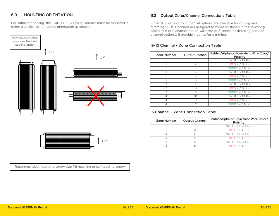 LumaStream Trinity PERMANENT User Manual | Page 10 / 16