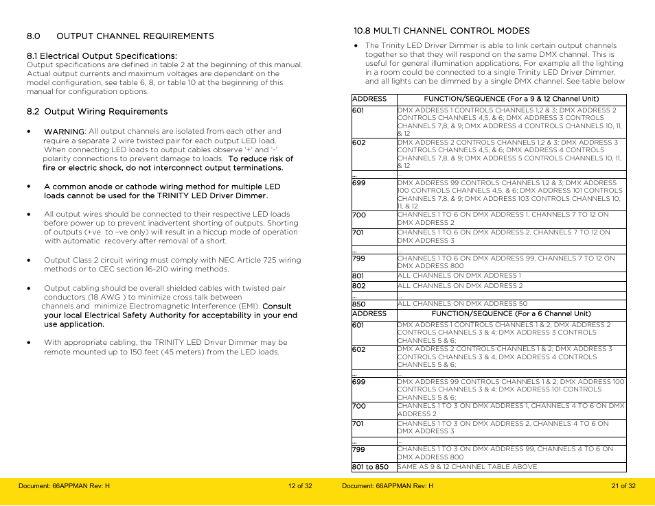 LumaStream Trinity PERMANENT User Manual | Page 12 / 16