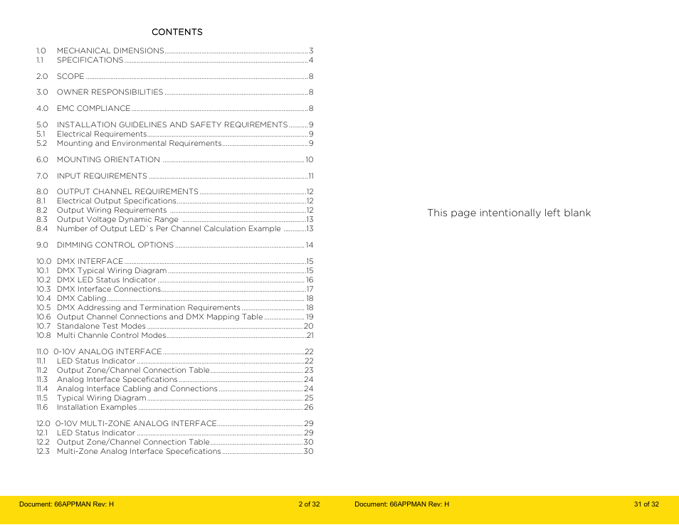 This page intentionally left blank | LumaStream Trinity PERMANENT User Manual | Page 2 / 16