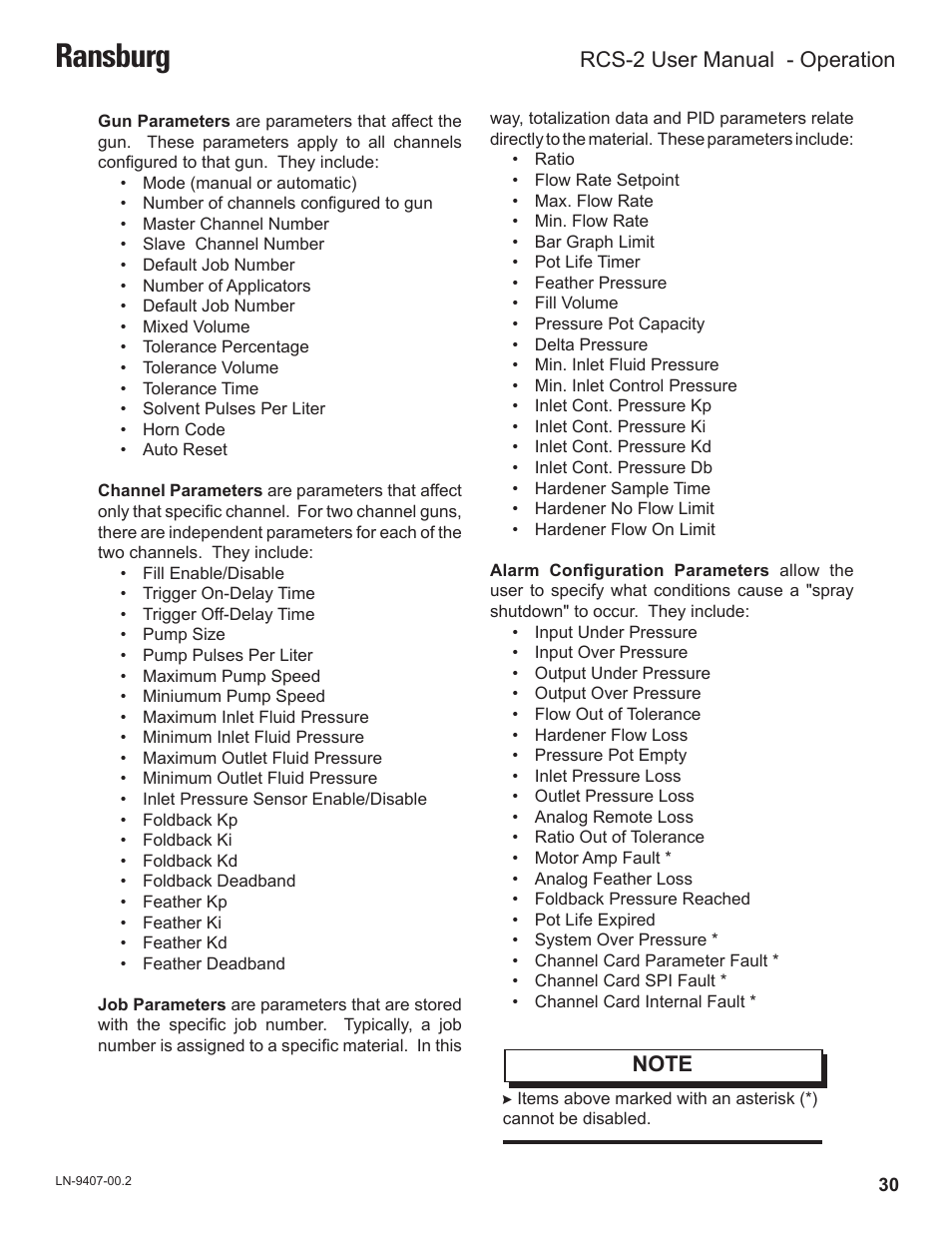Ransburg | Ransburg RCS 2 Ratio Control System User Manual | Page 33 / 82