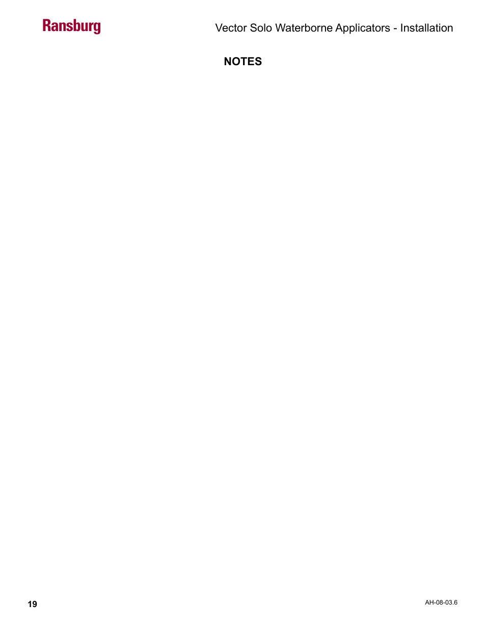 Ransburg | Ransburg Vector Solo 79901 Waterborne RS90-WB User Manual | Page 23 / 66