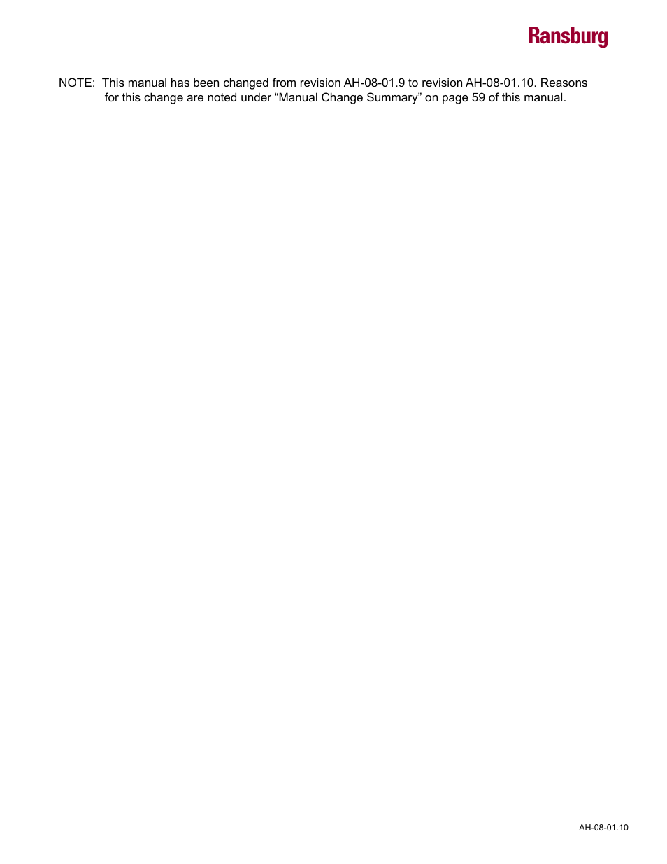 Ransburg | Ransburg Vector Solo 79900 Solventborne RS90-AS User Manual | Page 2 / 64