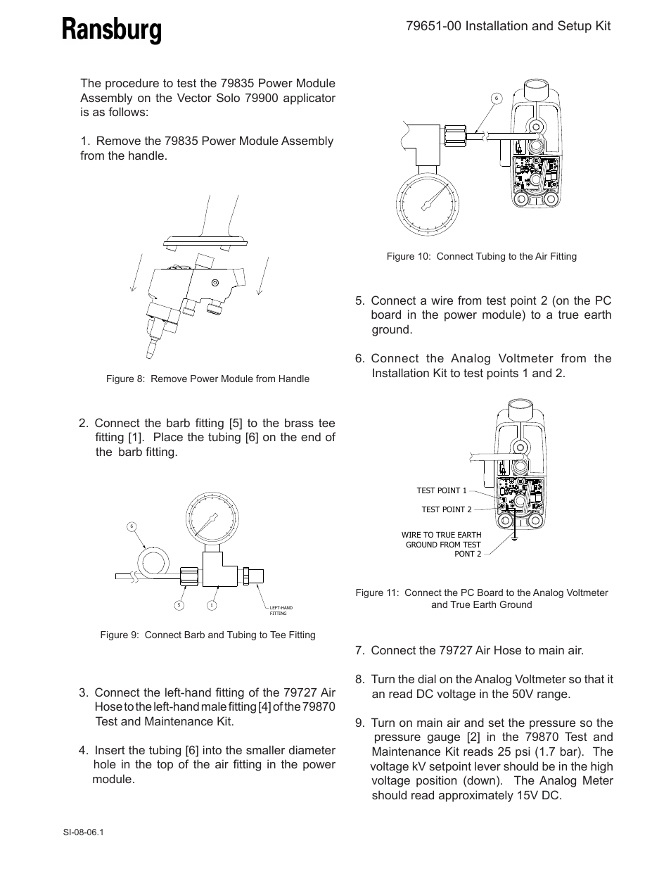 Ransburg Solo Installation & Set-Up Kit User Manual | Page 5 / 8