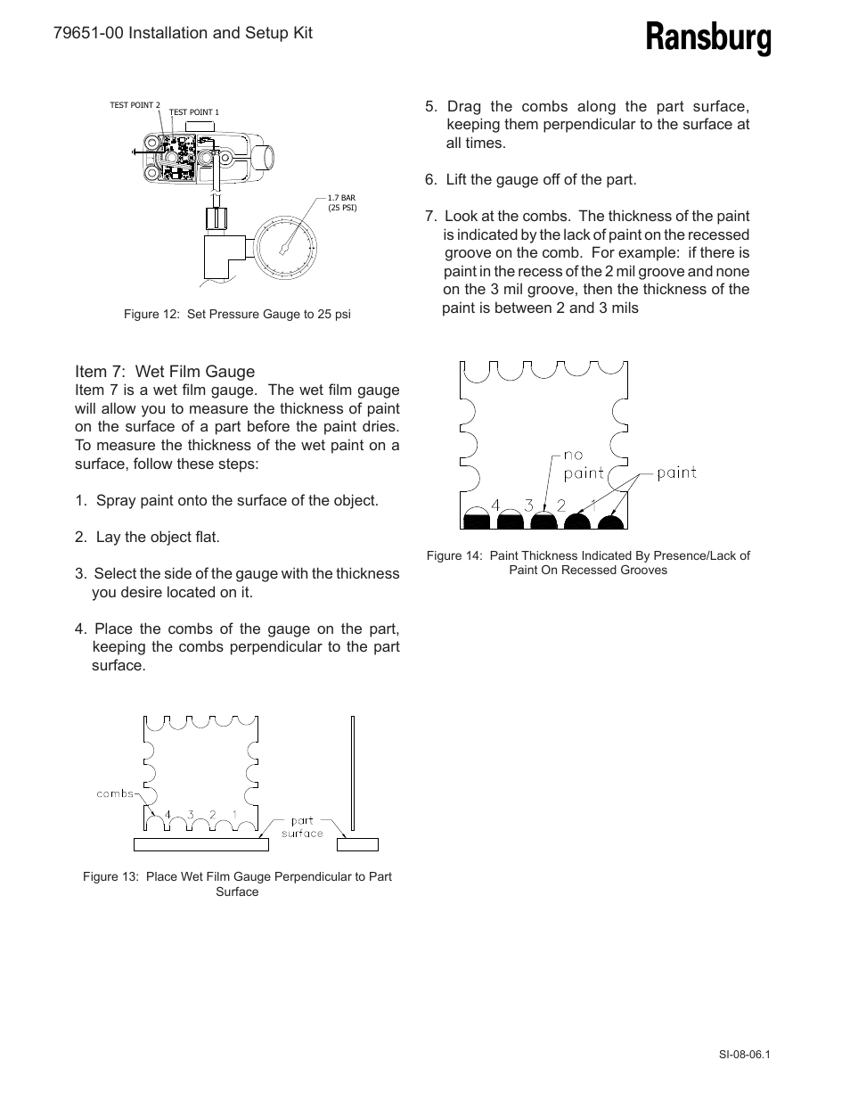 Ransburg Solo Installation & Set-Up Kit User Manual | Page 6 / 8