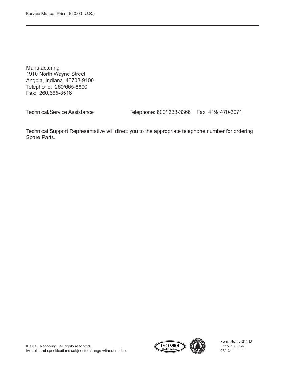 Ransburg No. 2 Spray Techniques User Manual | Page 16 / 16
