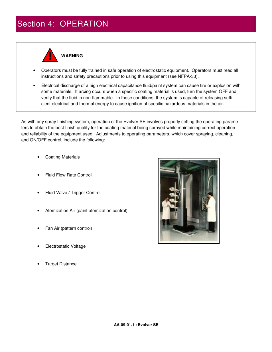 Ransburg Evolver SE Robotic Atomizer A12455-XXXXXXXX User Manual | Page 19 / 79