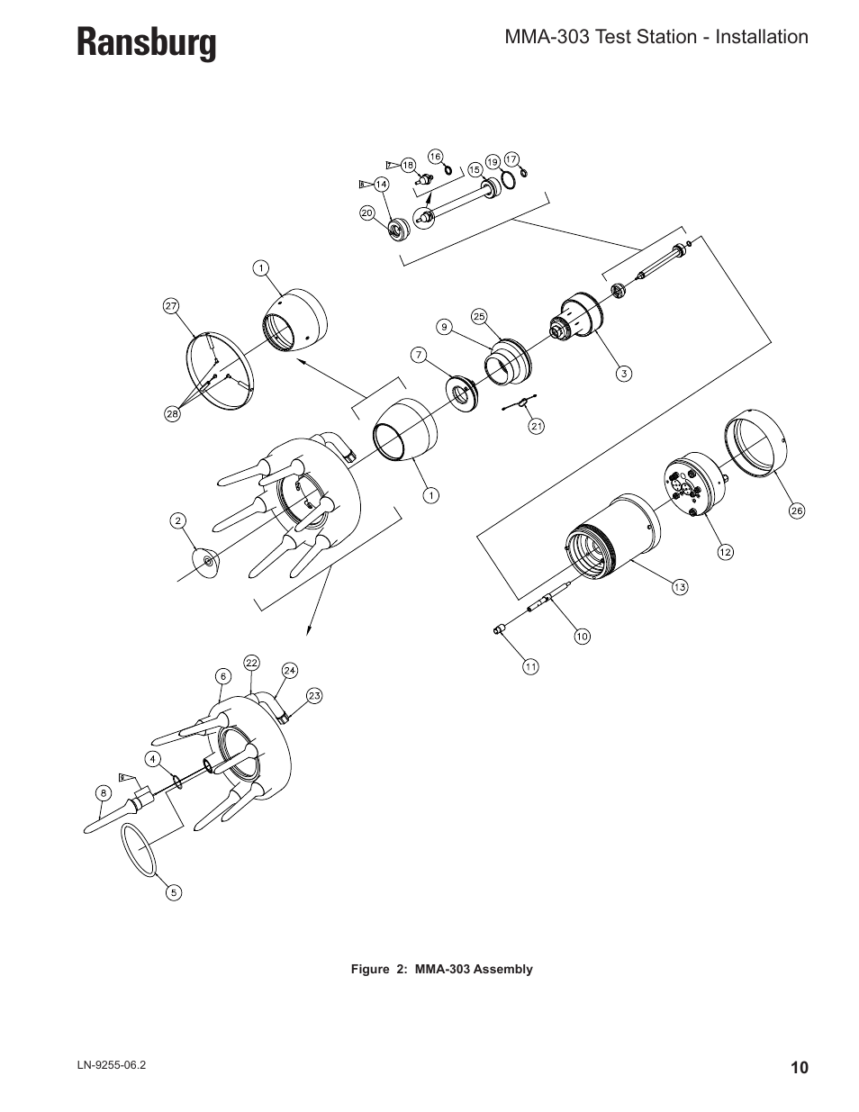 Ransburg | Ransburg MMA-303 Direct_Ind Test Stand User Manual | Page 13 / 26