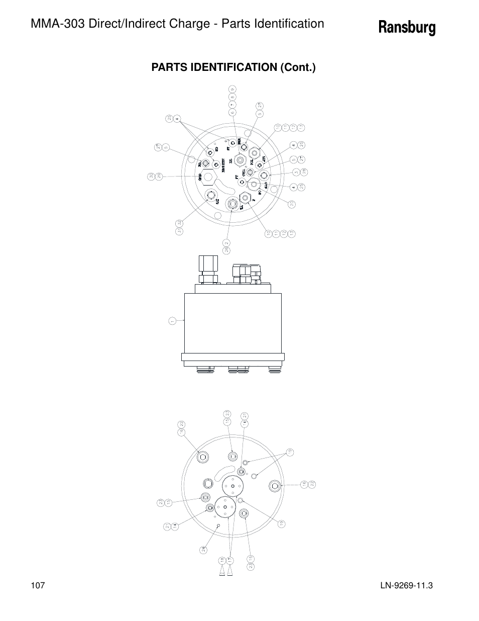 Ransburg MMA-303 Direct_Ind Charge Atomizer A12870 User Manual | Page 110 / 132