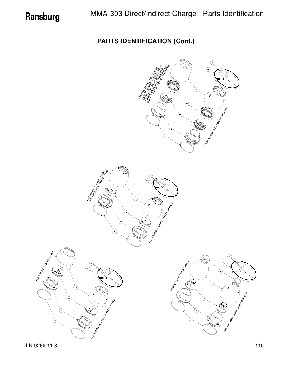 Ransburg MMA-303 Direct_Ind Charge Atomizer A12870 User Manual | Page 113 / 132