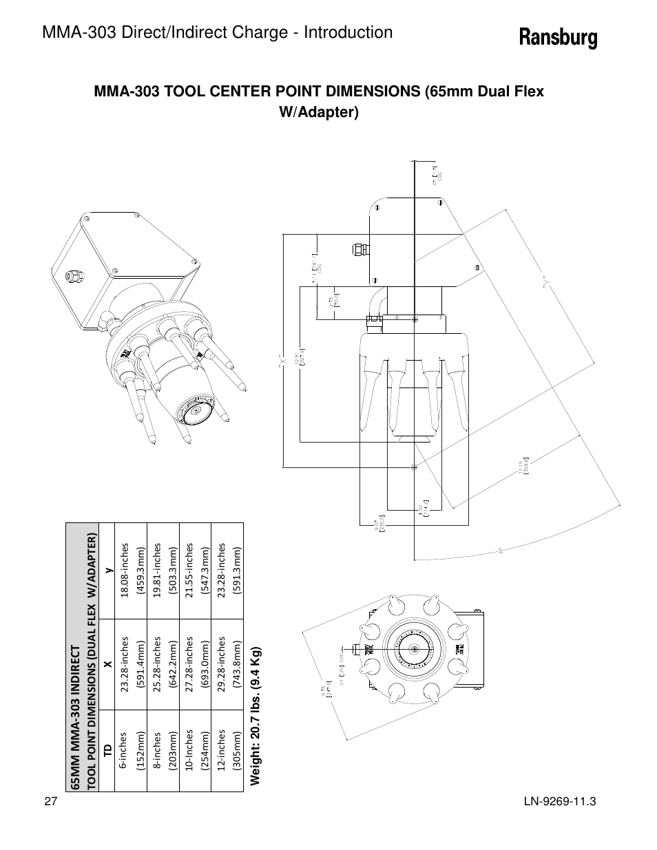 Mma-303 direct/indirect charge - introduction | Ransburg MMA-303 Direct_Ind Charge Atomizer A12870 User Manual | Page 30 / 132