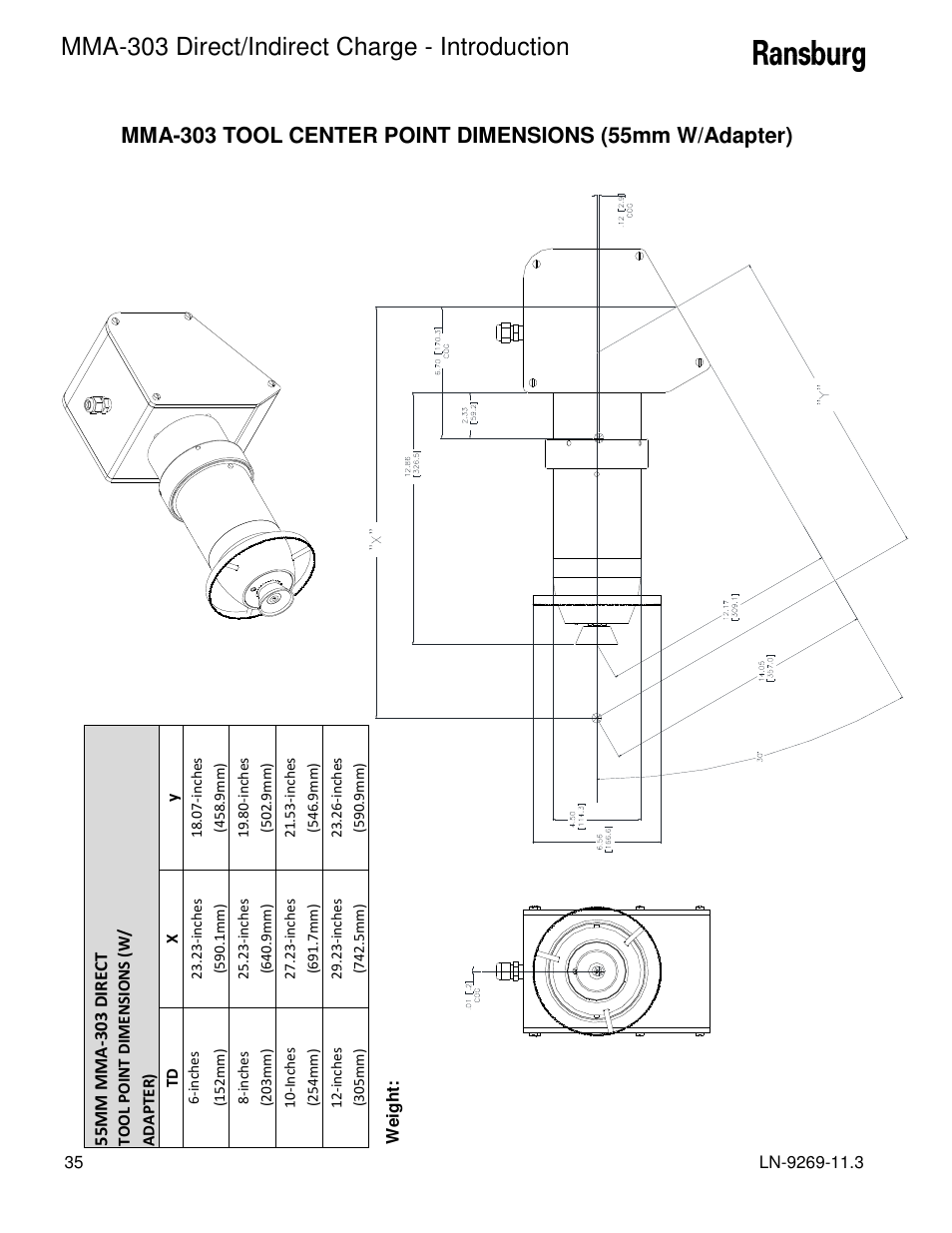 Mma-303 direct/indirect charge - introduction | Ransburg MMA-303 Direct_Ind Charge Atomizer A12870 User Manual | Page 38 / 132