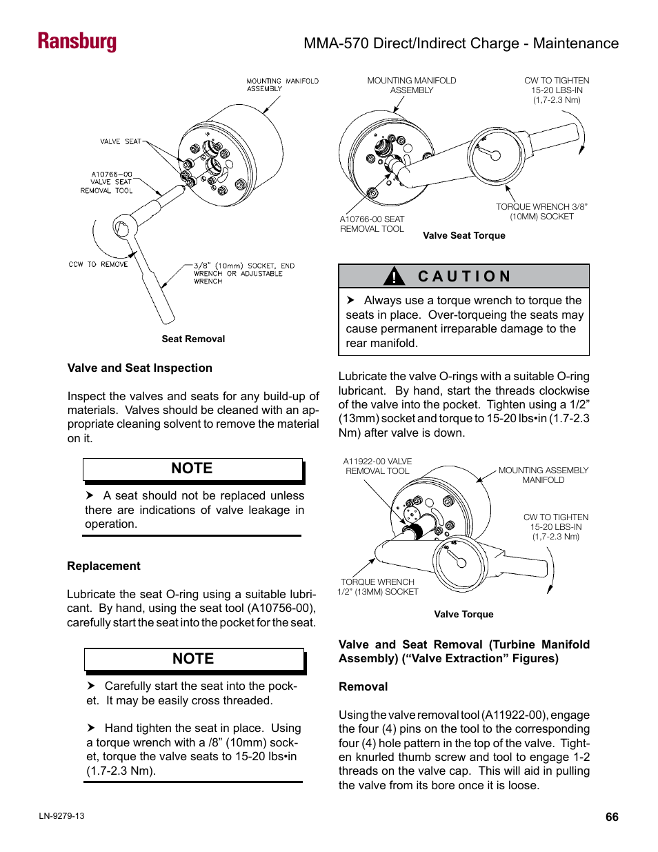 Ransburg, Mma-570 direct/indirect charge - maintenance | Ransburg MMA-570 Direct_Ind Charge Atomizer A13366 User Manual | Page 69 / 109
