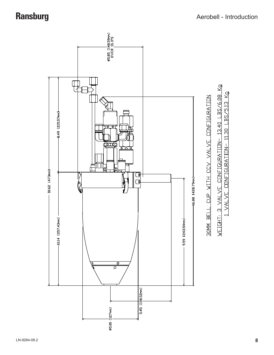 Ransburg | Ransburg Aerobell (Std.) Rotary Atomizer A12381 User Manual | Page 12 / 89