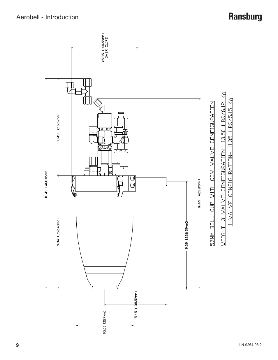 Ransburg | Ransburg Aerobell (Std.) Rotary Atomizer A12381 User Manual | Page 13 / 89