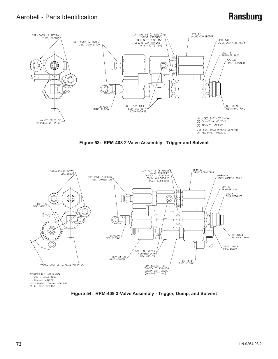 Ransburg | Ransburg Aerobell (Std.) Rotary Atomizer A12381 User Manual | Page 77 / 89