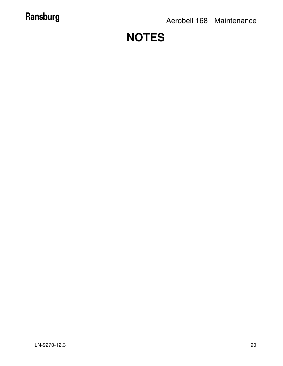 Ransburg Aerobell 168 A12787 User Manual | Page 93 / 116