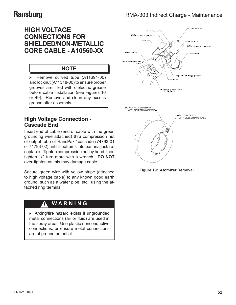 Ransburg | Ransburg RMA Indirect A11600 User Manual | Page 56 / 103