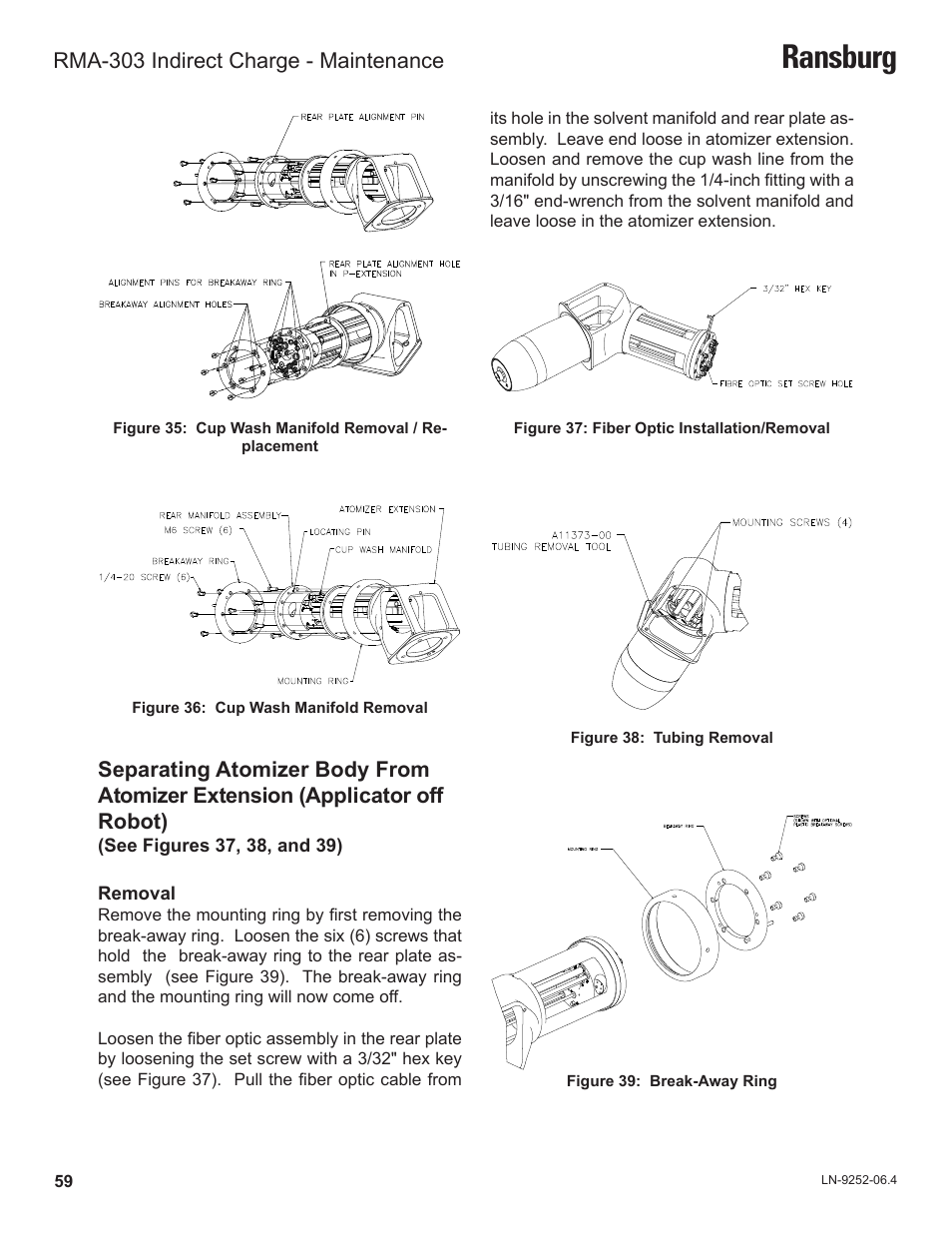 Ransburg | Ransburg RMA Indirect A11600 User Manual | Page 63 / 103