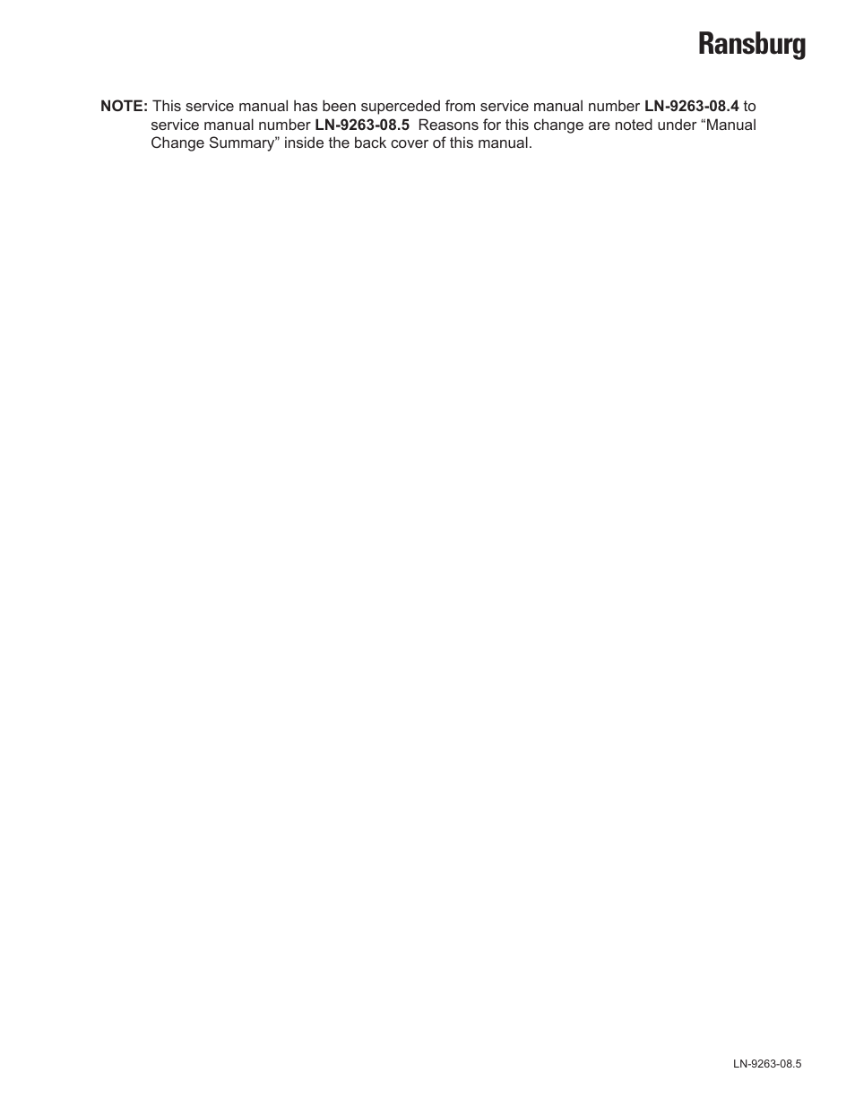 Ransburg | Ransburg RMA Dual Purge Direct A12300 User Manual | Page 2 / 116