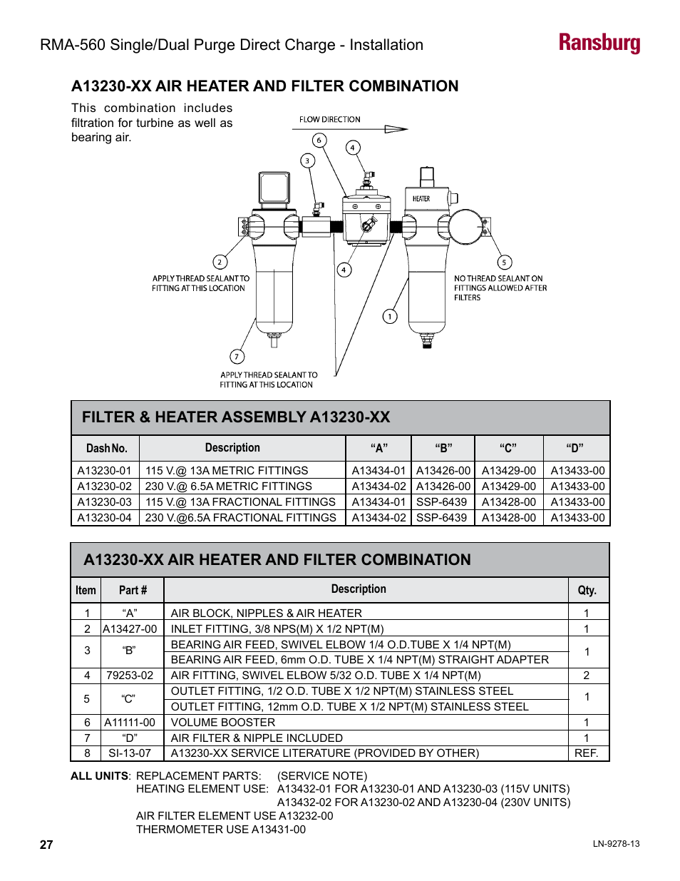Ransburg | Ransburg RMA-560 Single_Dual Purge Direct A13364 User Manual | Page 30 / 104