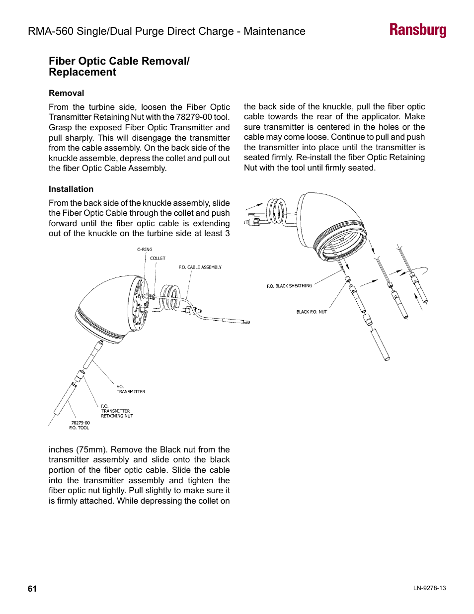 Ransburg | Ransburg RMA-560 Single_Dual Purge Direct A13364 User Manual | Page 64 / 104