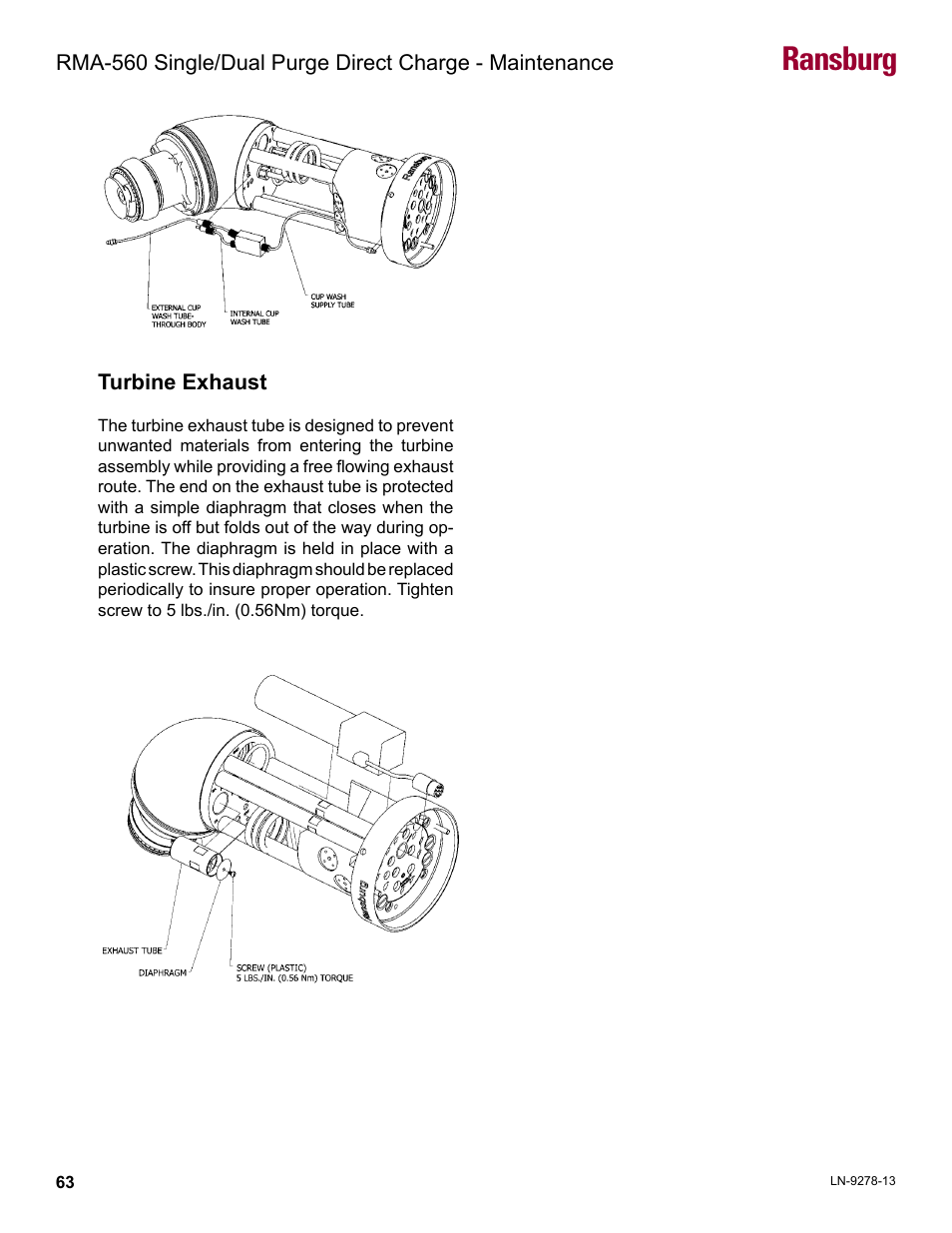 Ransburg | Ransburg RMA-560 Single_Dual Purge Direct A13364 User Manual | Page 66 / 104