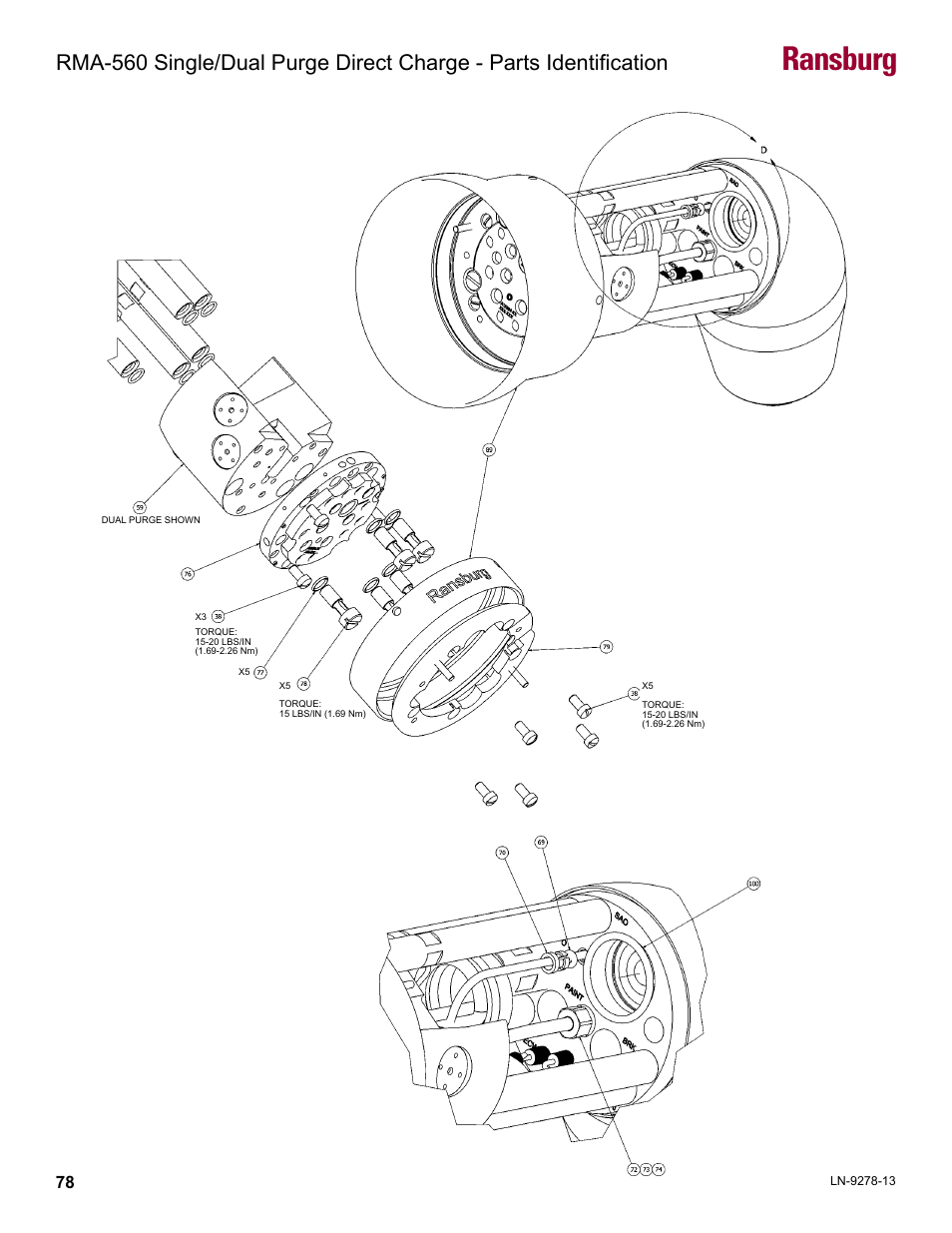 Ransburg | Ransburg RMA-560 Single_Dual Purge Direct A13364 User Manual | Page 81 / 104