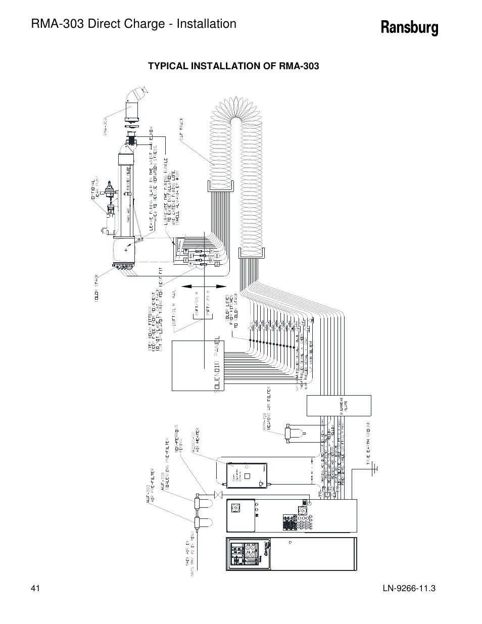 Rma-303 direct charge - installation | Ransburg RMA Direct A12867 User Manual | Page 44 / 118