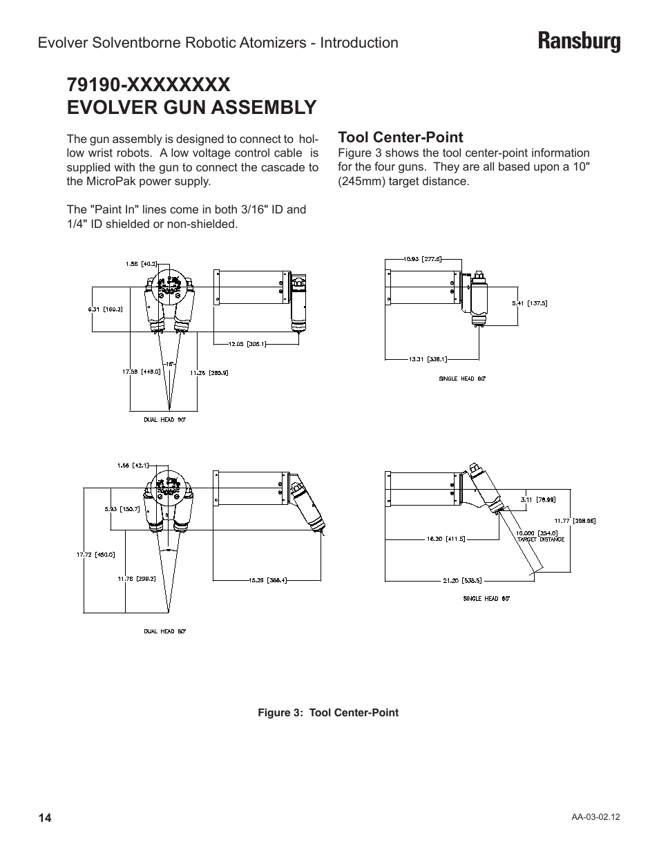 Ransburg | Ransburg Evolver Solvent Robot Applicator 79190-XXXXXXXX User Manual | Page 18 / 82