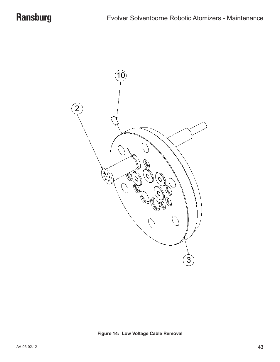 Ransburg | Ransburg Evolver Solvent Robot Applicator 79190-XXXXXXXX User Manual | Page 47 / 82