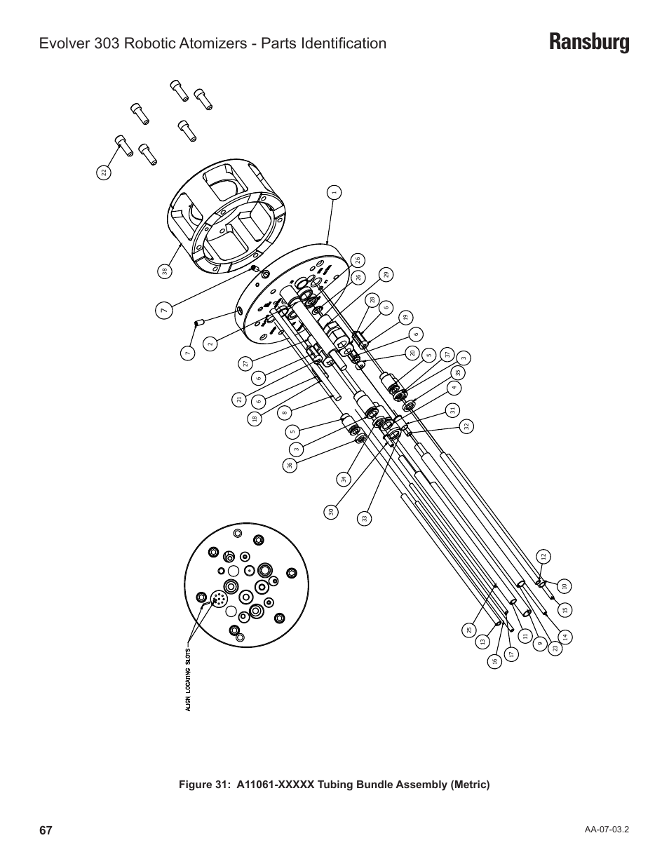 Ransburg | Ransburg Evolver 303 Solvent Applicator A11976-XXX User Manual | Page 70 / 85