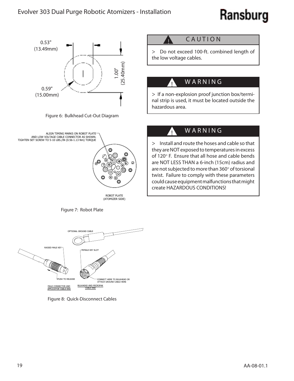 Ransburg Evolver 303 Dual Purge Solvent Robotic Applicator A12374-XXX User Manual | Page 24 / 86