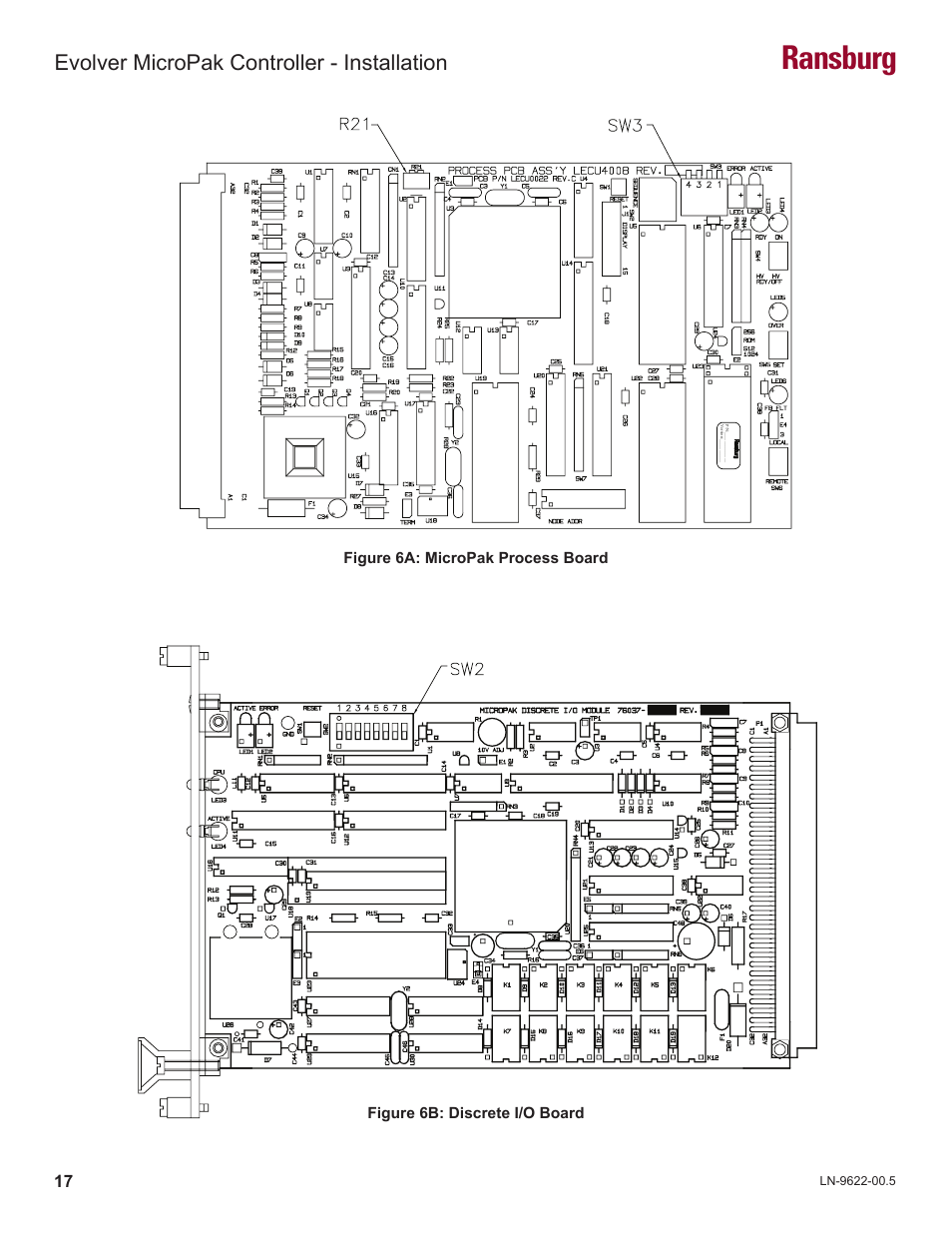 Ransburg, Evolver micropak controller - installation | Ransburg Evolver MicroPak Controller A10406 User Manual | Page 20 / 37