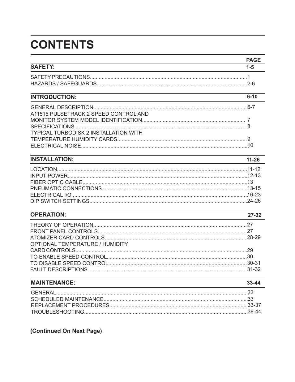 Ransburg PulseTrack2 A11515-XXXXX User Manual | Page 3 / 58