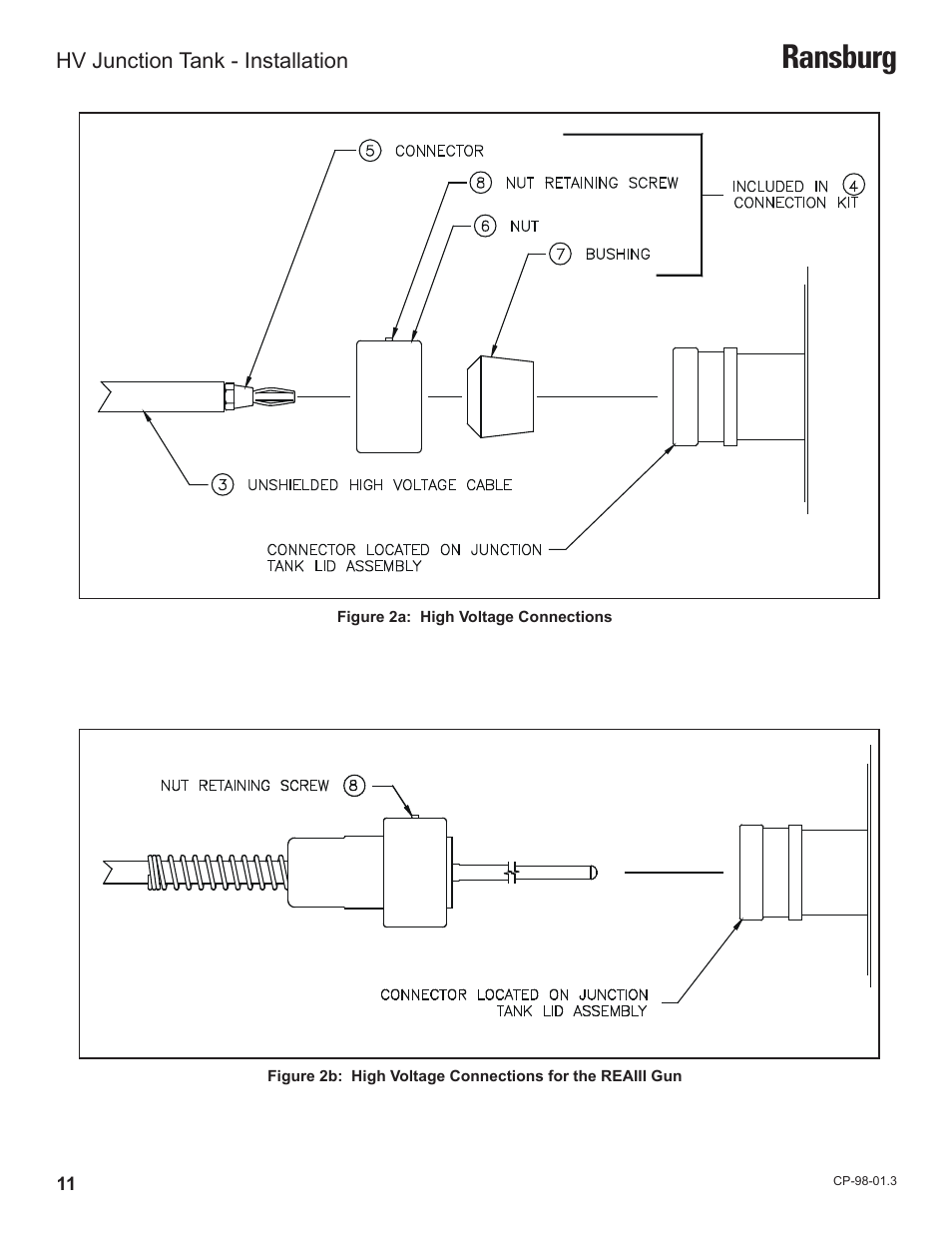 Ransburg | Ransburg HV Junctin Tank LEPS5000 User Manual | Page 14 / 26