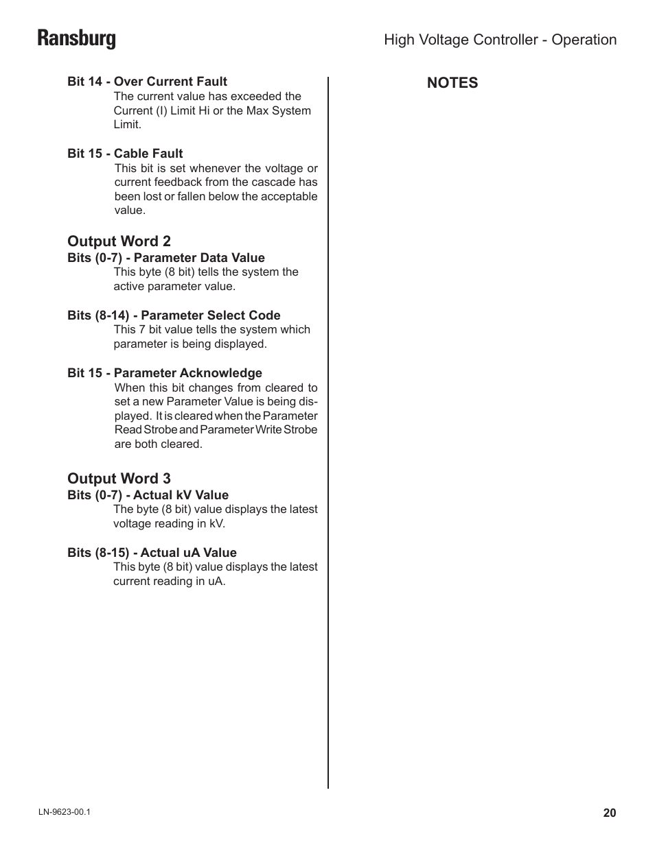 Ransburg | Ransburg HV Controller A12311 User Manual | Page 22 / 25
