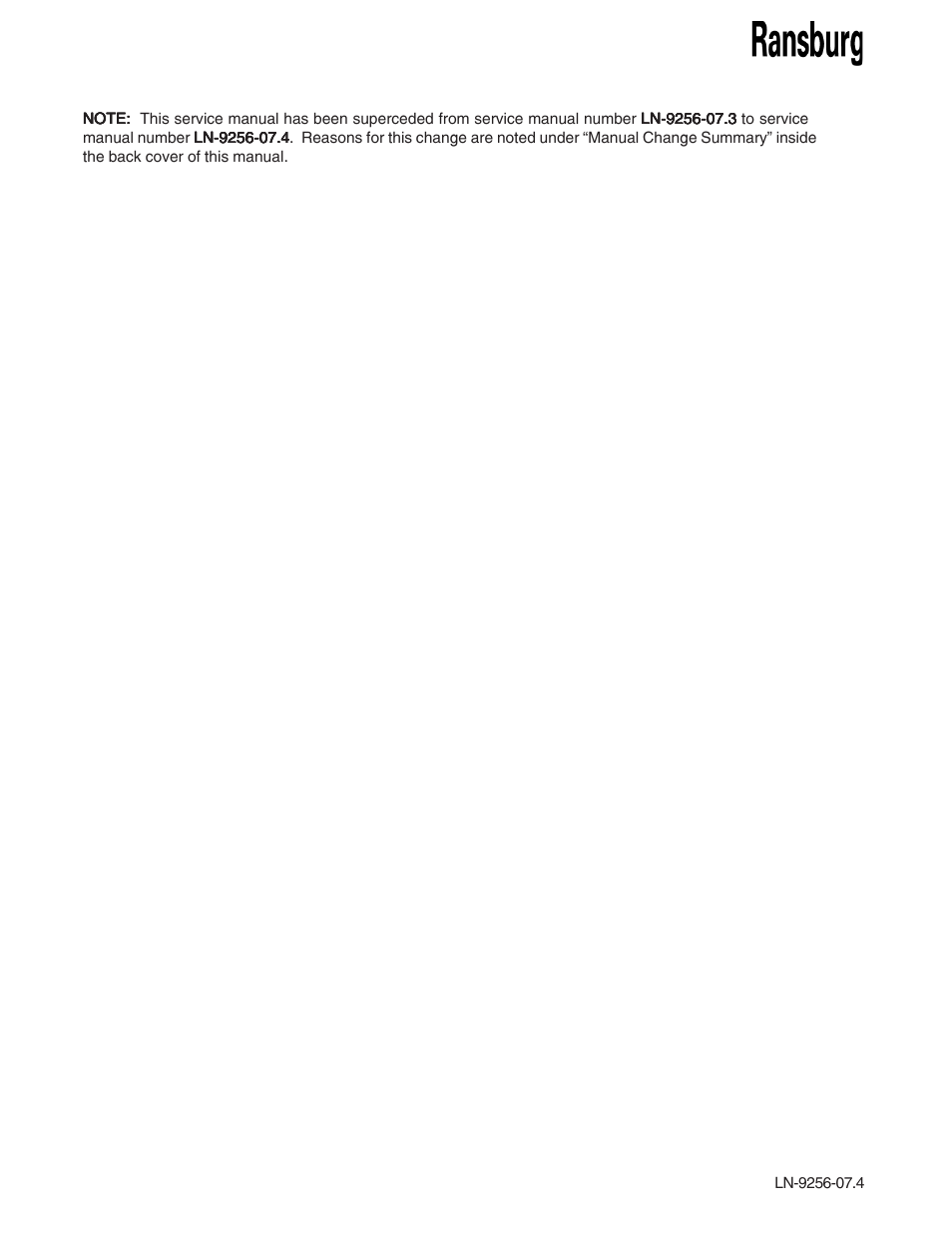 Ransburg Serial Atomizer Module A11925-00 User Manual | Page 2 / 26