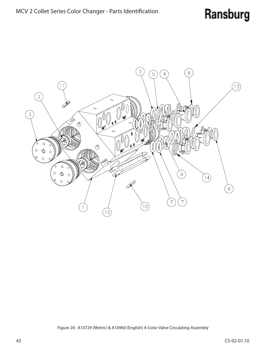 Ransburg MCV2 Modular Color Changer A10800-XX_A11077-XX User Manual | Page 48 / 66