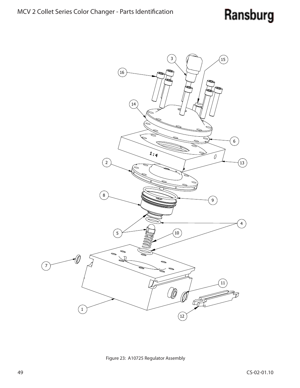 Ransburg MCV2 Modular Color Changer A10800-XX_A11077-XX User Manual | Page 54 / 66