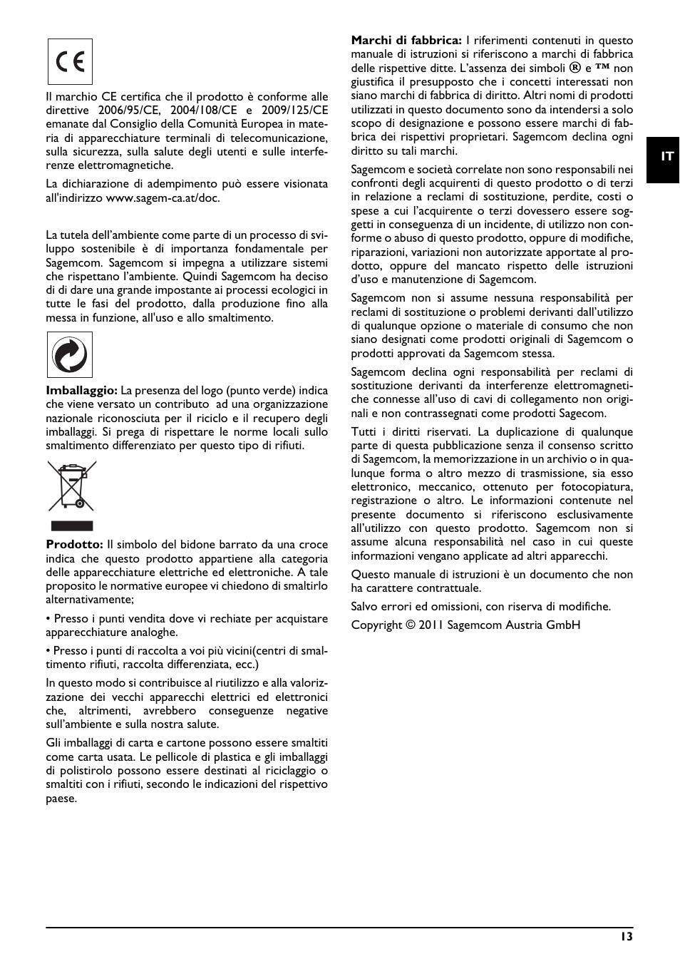 Philips PPX2055 User Manual | Page 13 / 60