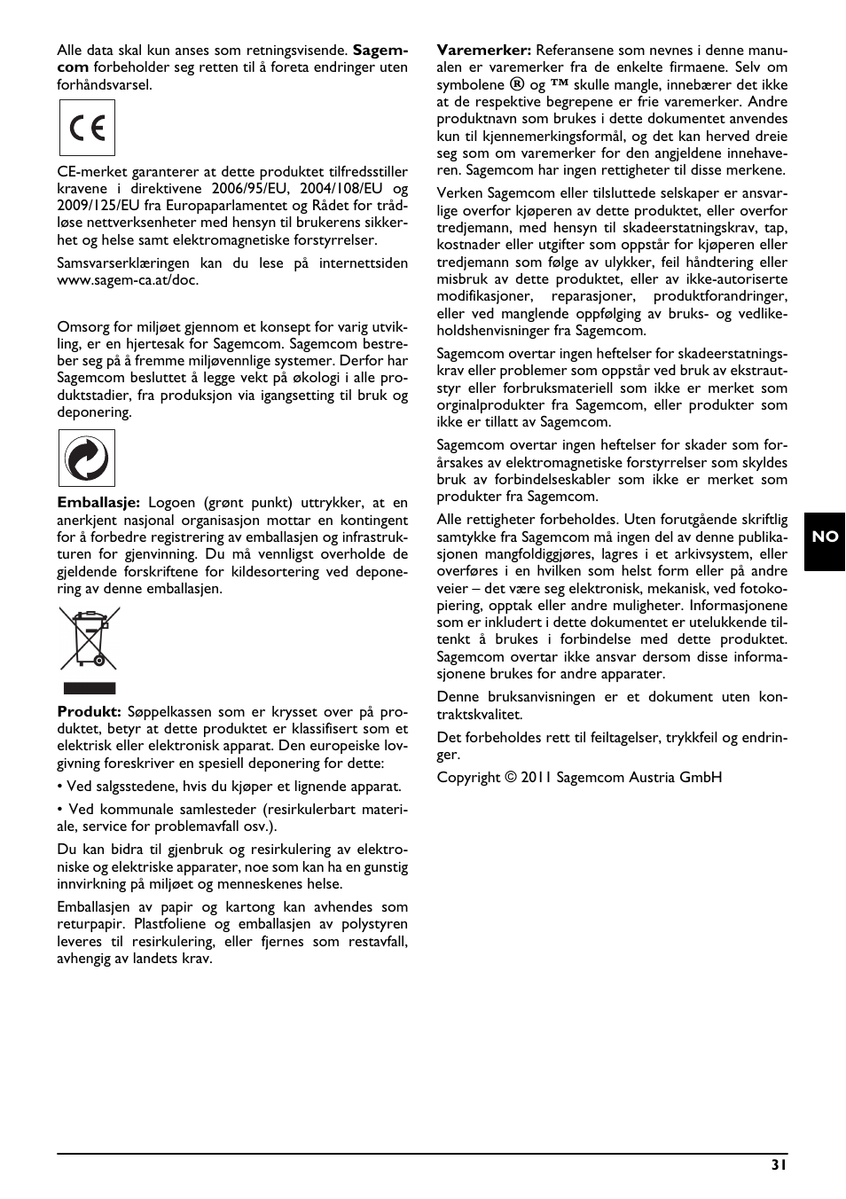 Philips PPX2055 User Manual | Page 31 / 60