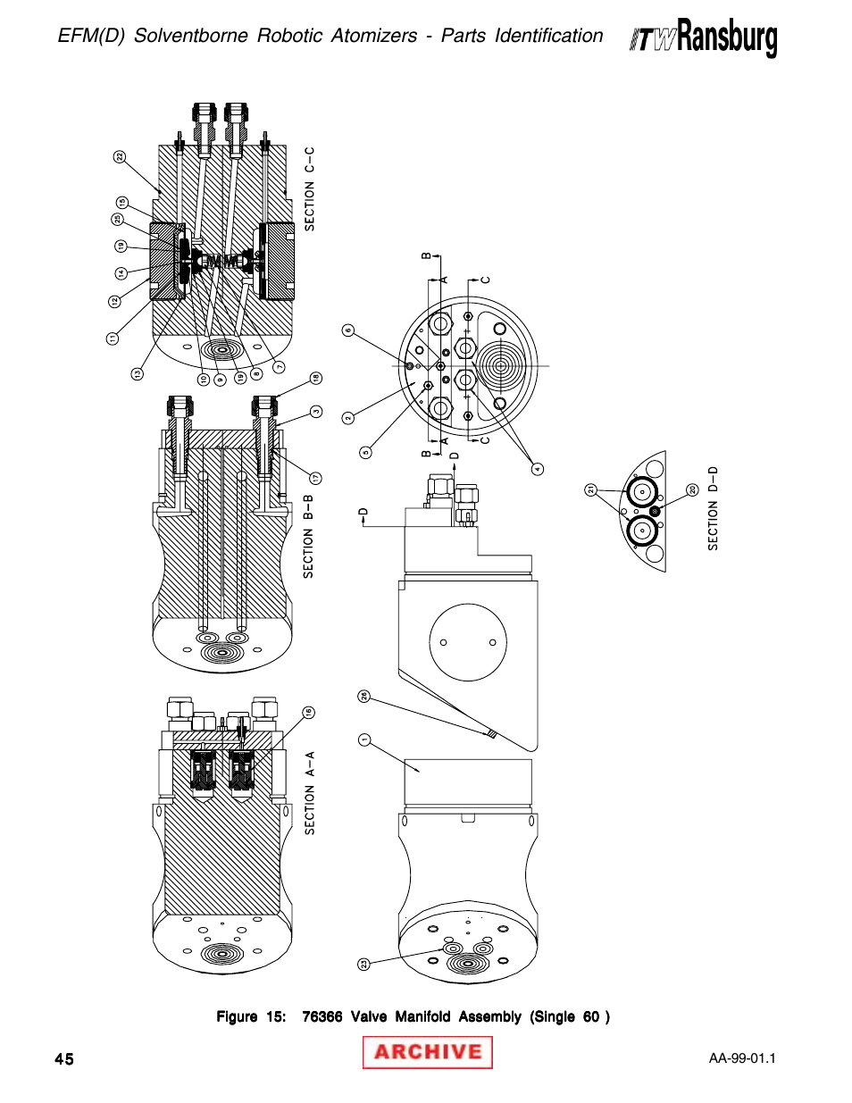 Ransburg EFM & EFMD Solvent Applicator 76480, 76482, 76485, 76488 User Manual | Page 50 / 78