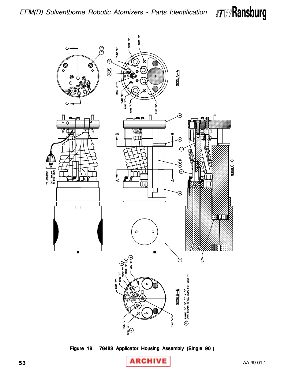 Ransburg EFM & EFMD Solvent Applicator 76480, 76482, 76485, 76488 User Manual | Page 58 / 78