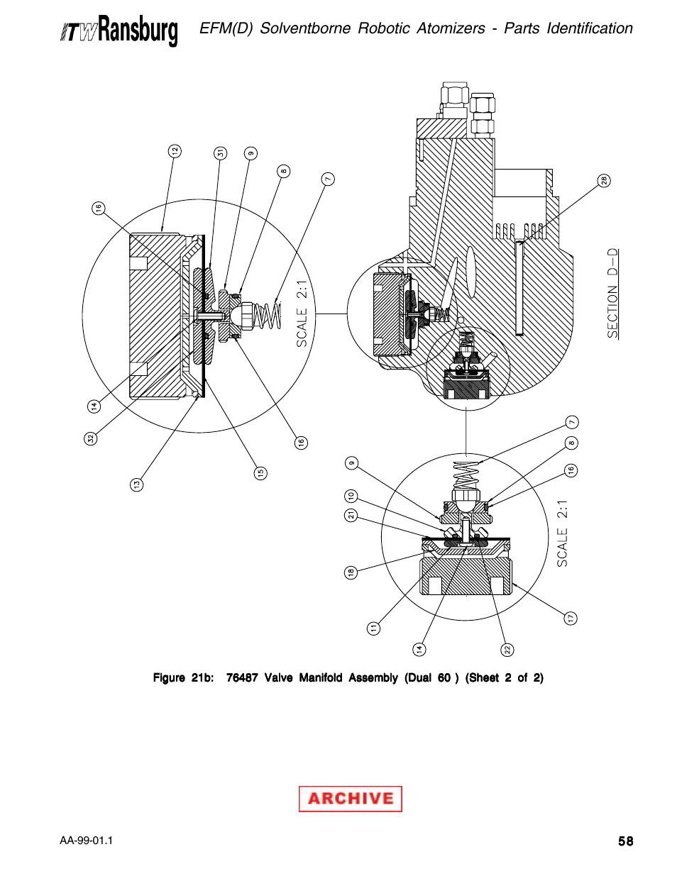 Ransburg EFM & EFMD Solvent Applicator 76480, 76482, 76485, 76488 User Manual | Page 63 / 78