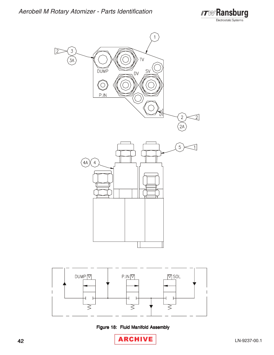 Aerobell m rotary atomizer - parts identification | Ransburg Aerobell M Rotary Atomizer 78101 User Manual | Page 46 / 60