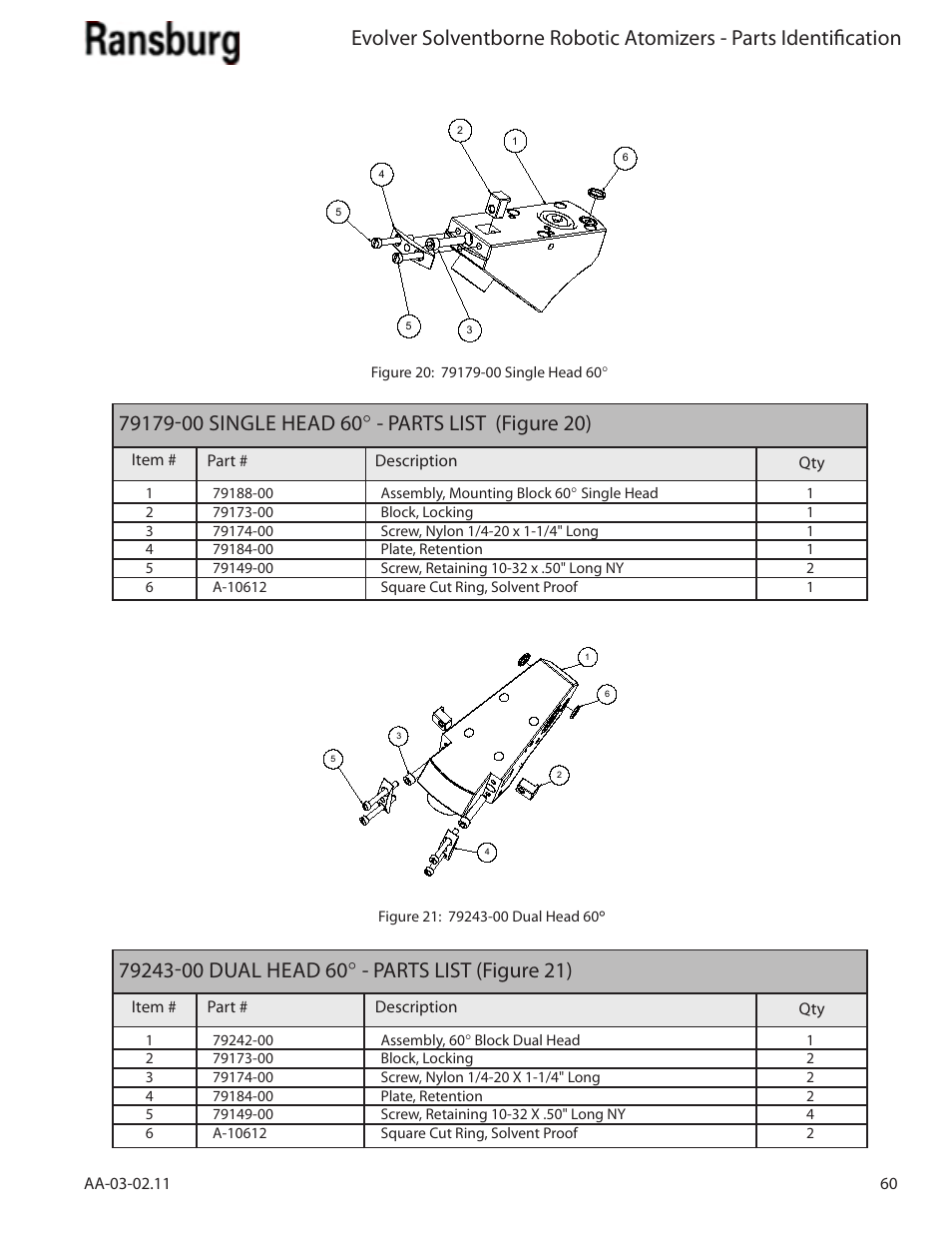 Ransburg Evolver Solvent Applicator 79190-XXXXXXXX User Manual | Page 65 / 86