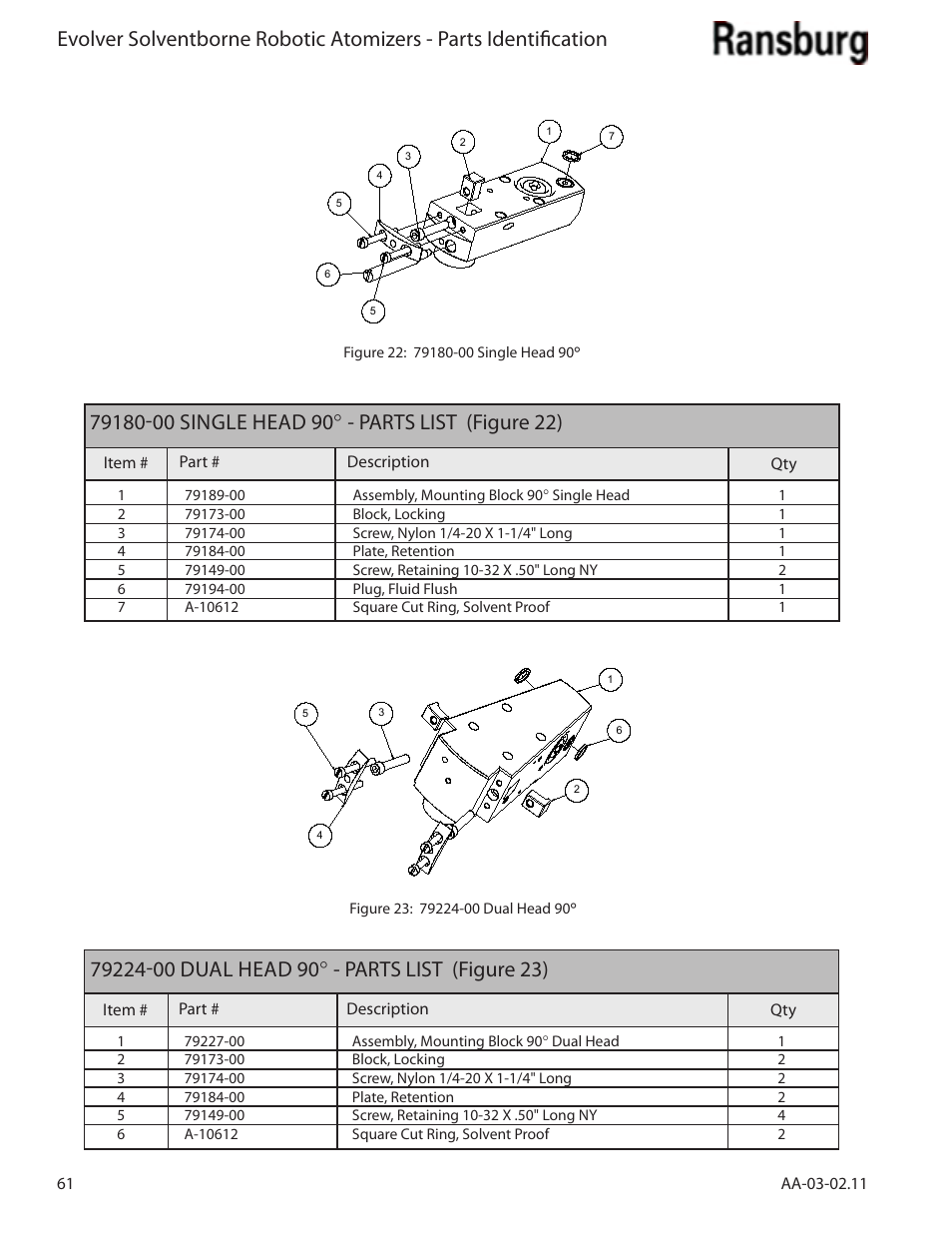Ransburg Evolver Solvent Applicator 79190-XXXXXXXX User Manual | Page 66 / 86