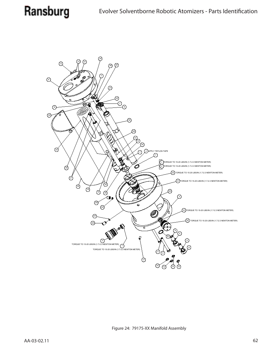 Ransburg Evolver Solvent Applicator 79190-XXXXXXXX User Manual | Page 67 / 86