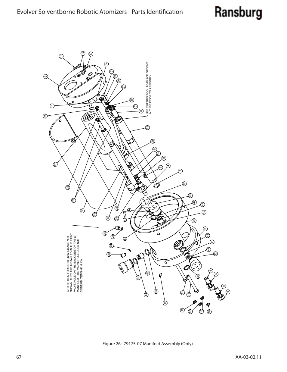 Ransburg Evolver Solvent Applicator 79190-XXXXXXXX User Manual | Page 72 / 86