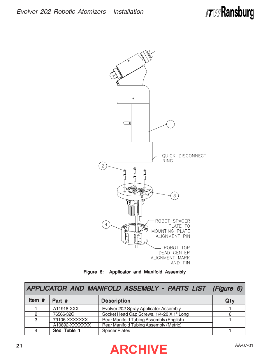 Archive | Ransburg Evolver 202 Solvent A11918-XXX User Manual | Page 26 / 96